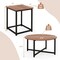 Modern Coffee Table Set of 3 with Storage for Living Room or Lounge
